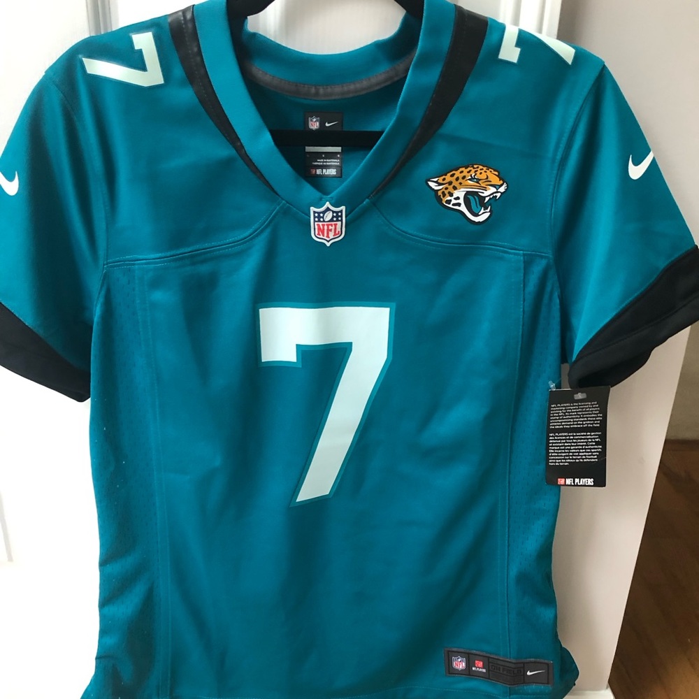 Zay Jones Jacksonville Jaguars Fanatics Authentic Teal Nike Game Jersey #7